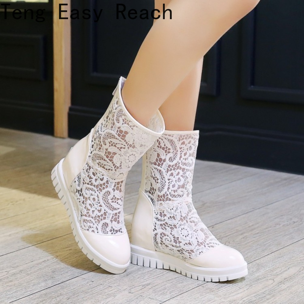 Women'S Shoes Easy Street - Women's Summer Boots 2026 Lace Hollow