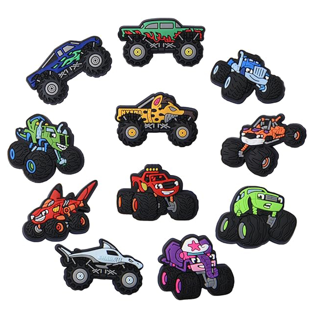 Women'S Shoes Crocs - 11Pcs Cars Cartoon Shoe Charms,Croc Charms,Jibbitz