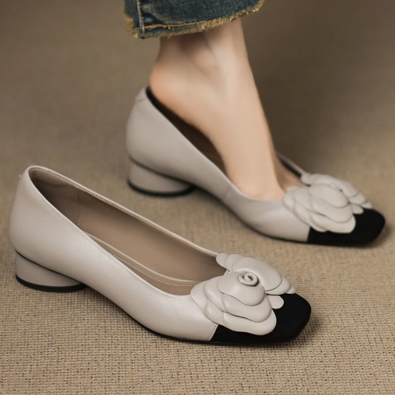Women'S Shoes - Plus size 34-41 women's sheepskin mix