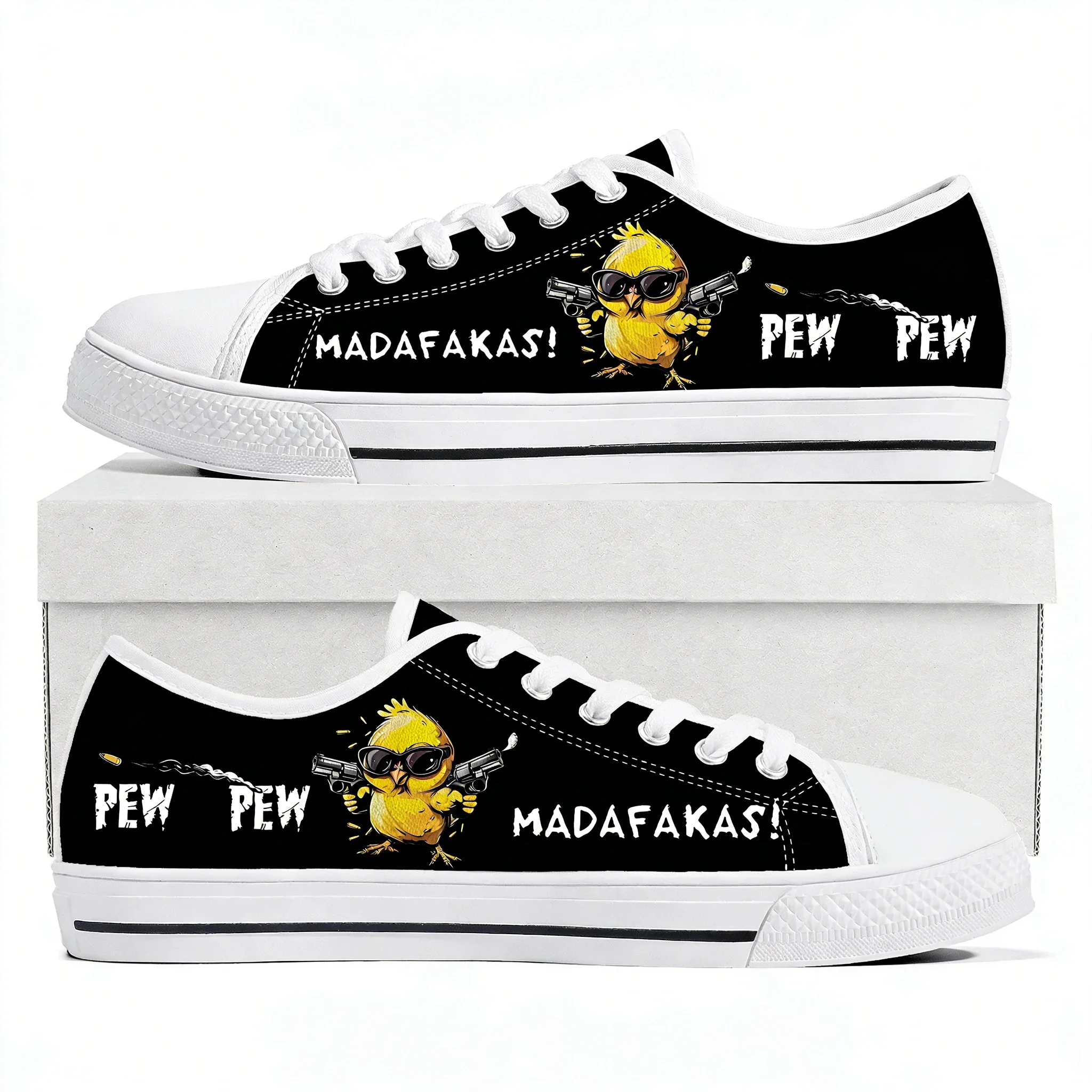 Women'S Shoes Hike - Pew Pew Madafakas Fun Pattern Low