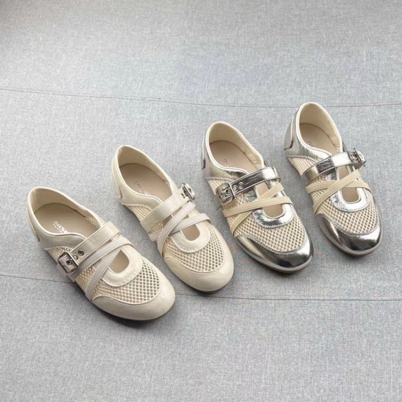 Women Shoes Casual - New Splicing Woven Hollow Sneakers 2026