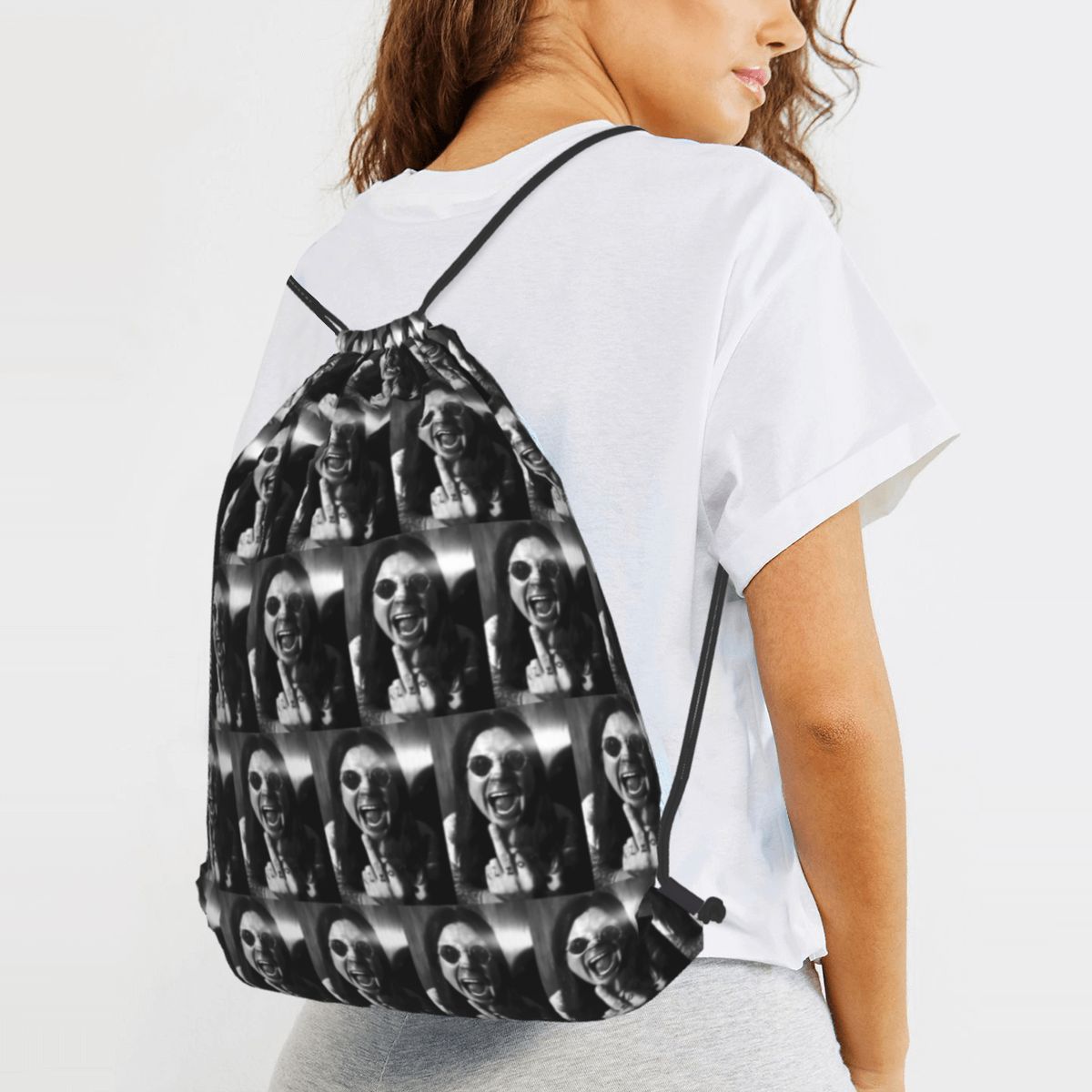 Women Shoes Quote - Photograp Gift Quote Backpacks Casual Drawstring