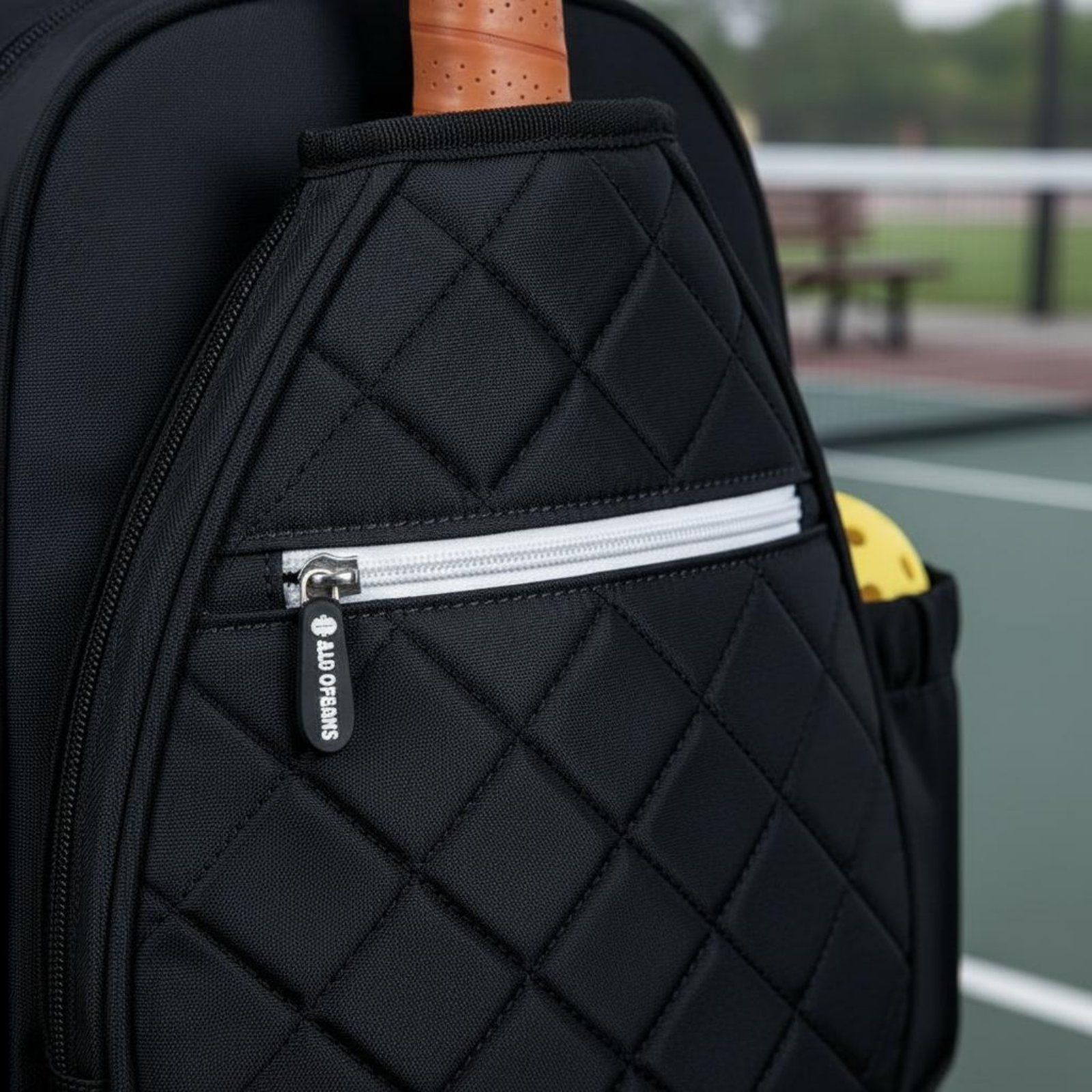Women'S Shoes - Quilted Pickleball Backpack Lightweight Pickleball Paddle