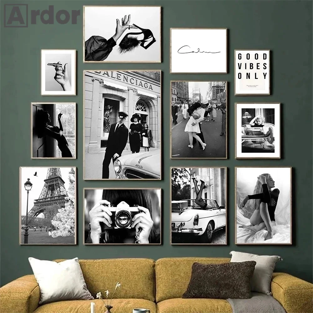 Women Shoes Quote - Fashion Sexy Women Wall Art Poster