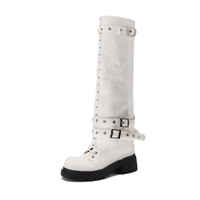 Women'S Shoes Easy Street - Women Boots Platform Trouser Legs High
