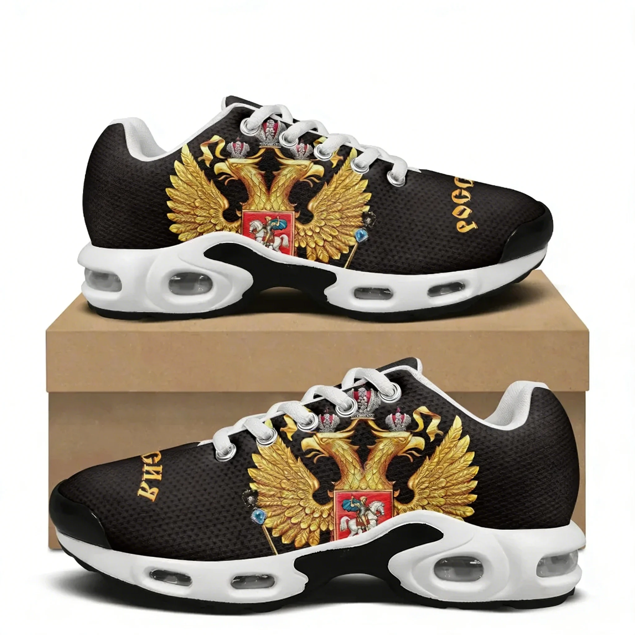 Women'S Shoes Hike - Russia Coat Of Arms Badge Air
