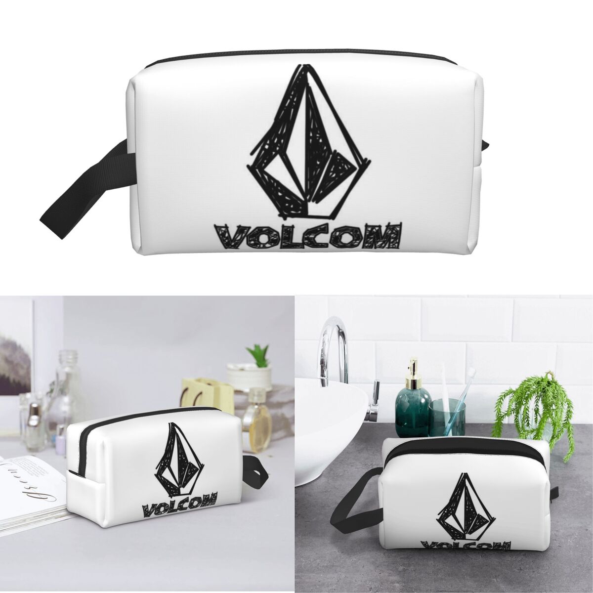 Women'S Shoes Louis Vuitton - V-Volcom Logo Makeup Bag Cosmetic Organizer