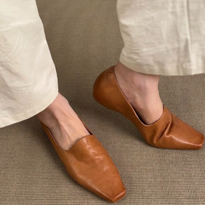 Women'S Shoes - Retro Flat Loafers Women's Slip-on British