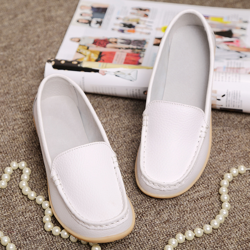 Women White Pu Leather Nurse S - Women'S Shoes For Standing All Day recension och pris