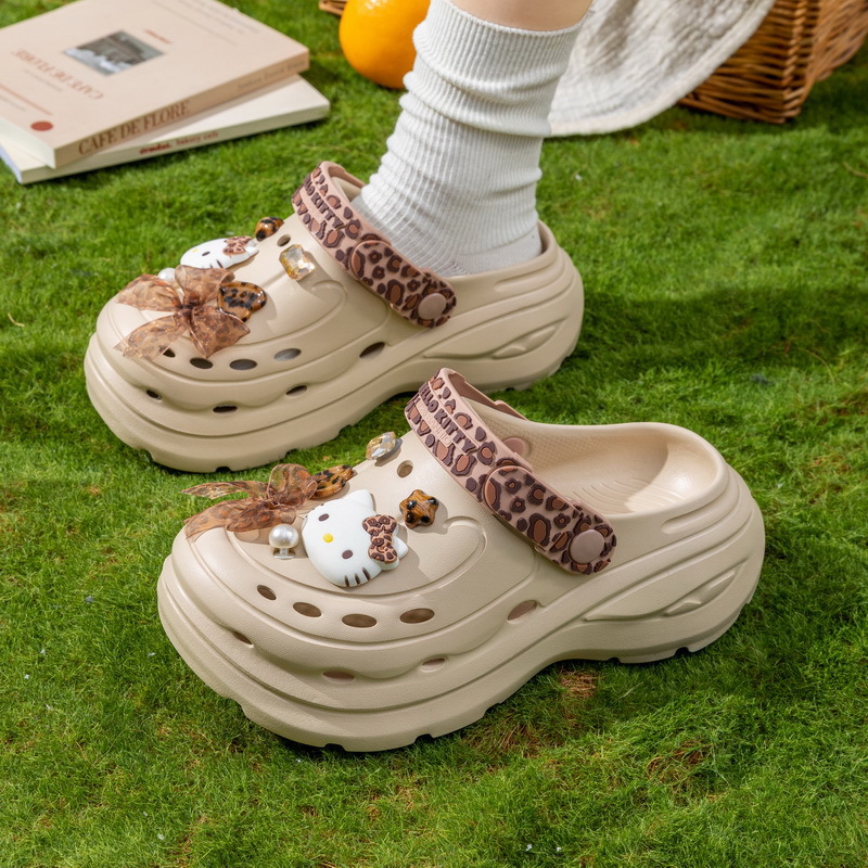 Cute Pearl Bow Hello Kitty Pla - Women'S Shoes Clogs recension och pris
