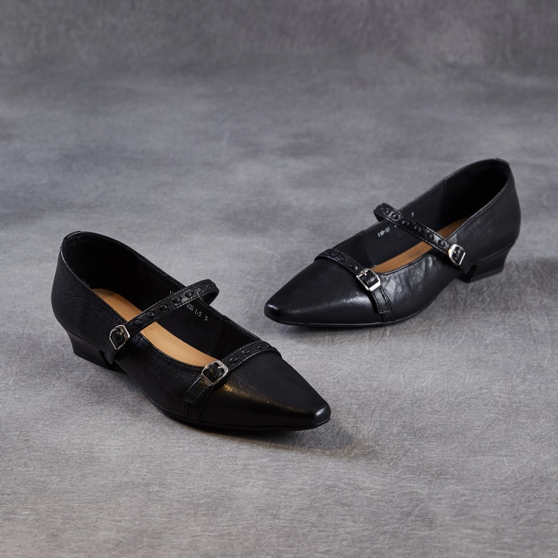 Brown Black Korea Women Flats  - Women Shoes Black recension och pris