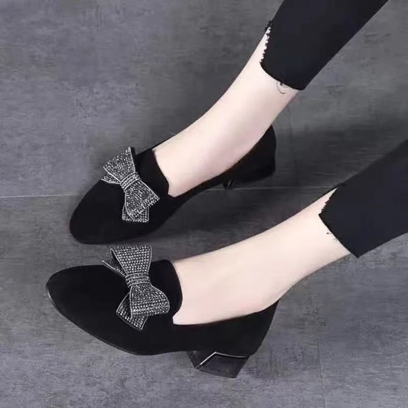 2025 Black New Fashionable Wom - Women Shoes Black recension och pris