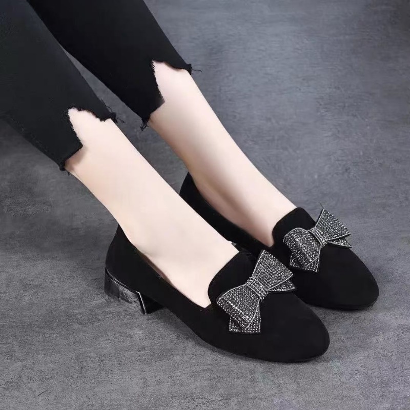 2025 Black New Fashionable Wom - Women Shoes Black recension och pris