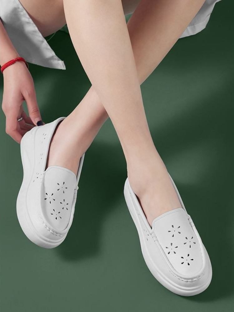Women Thick Sole Nurse Shoes B - Women'S Shoes For Standing All Day recension och pris