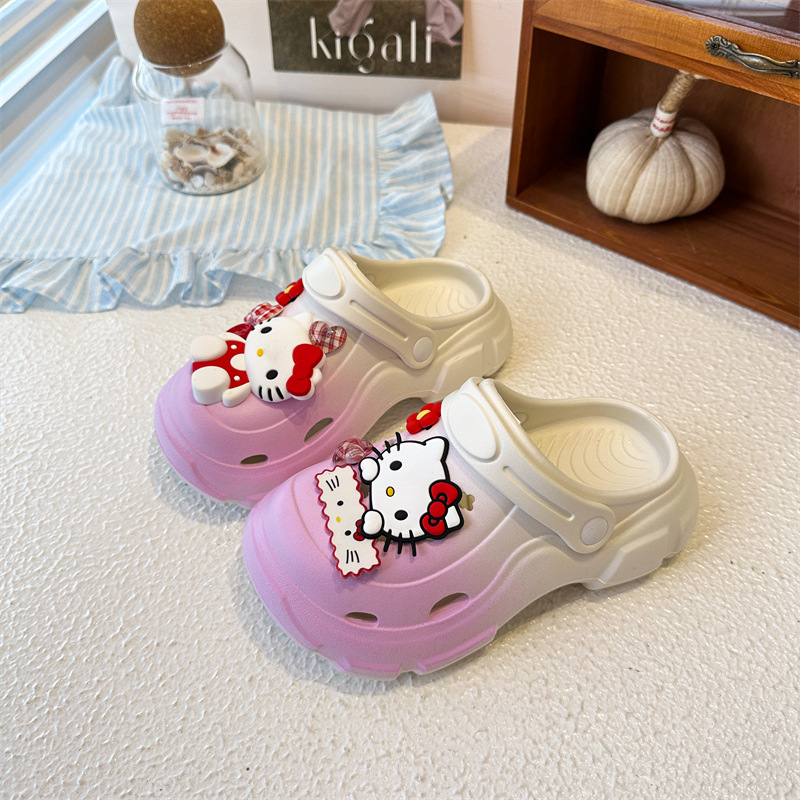 Gradient Color Hello Kitty Pla - Women'S Shoes Clogs recension och pris