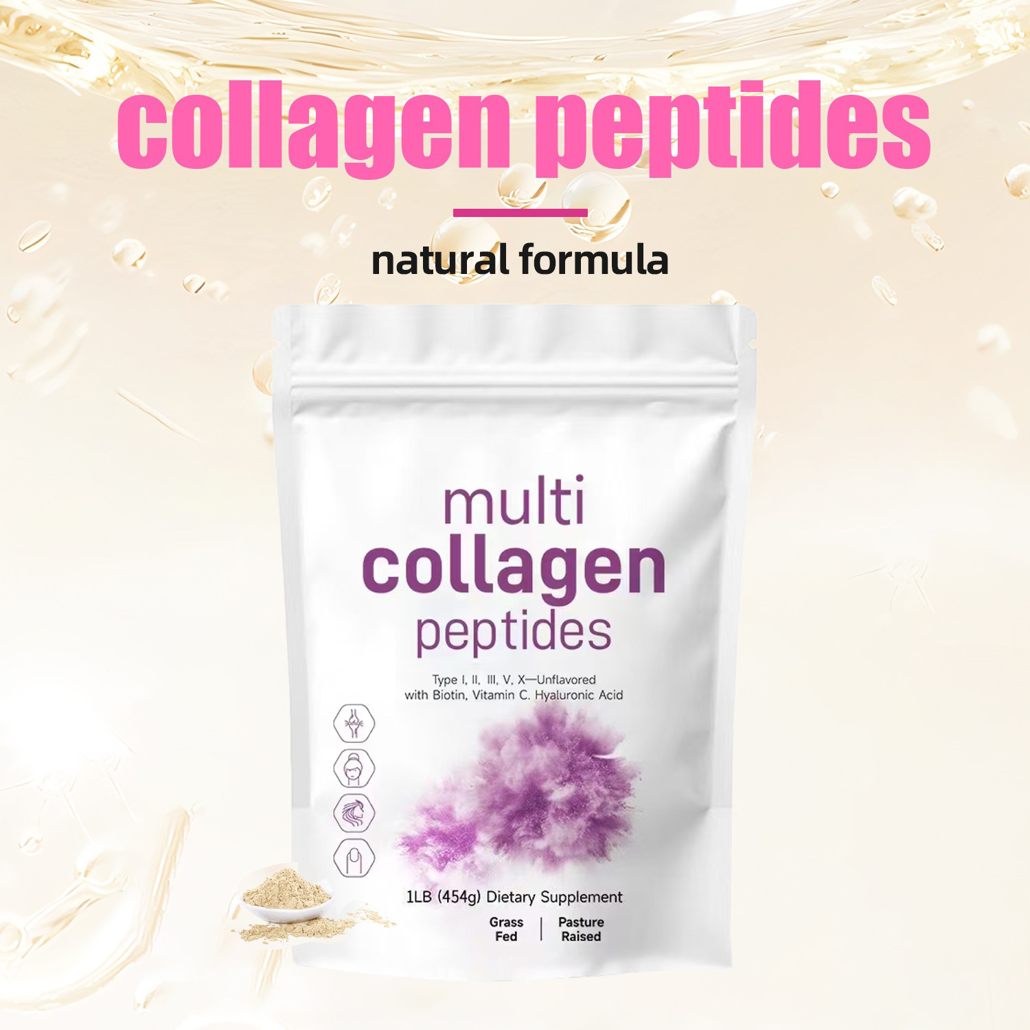 1LB Multi Collagen Protein Pep - Women'S Shoes Louis Vuitton recension och pris