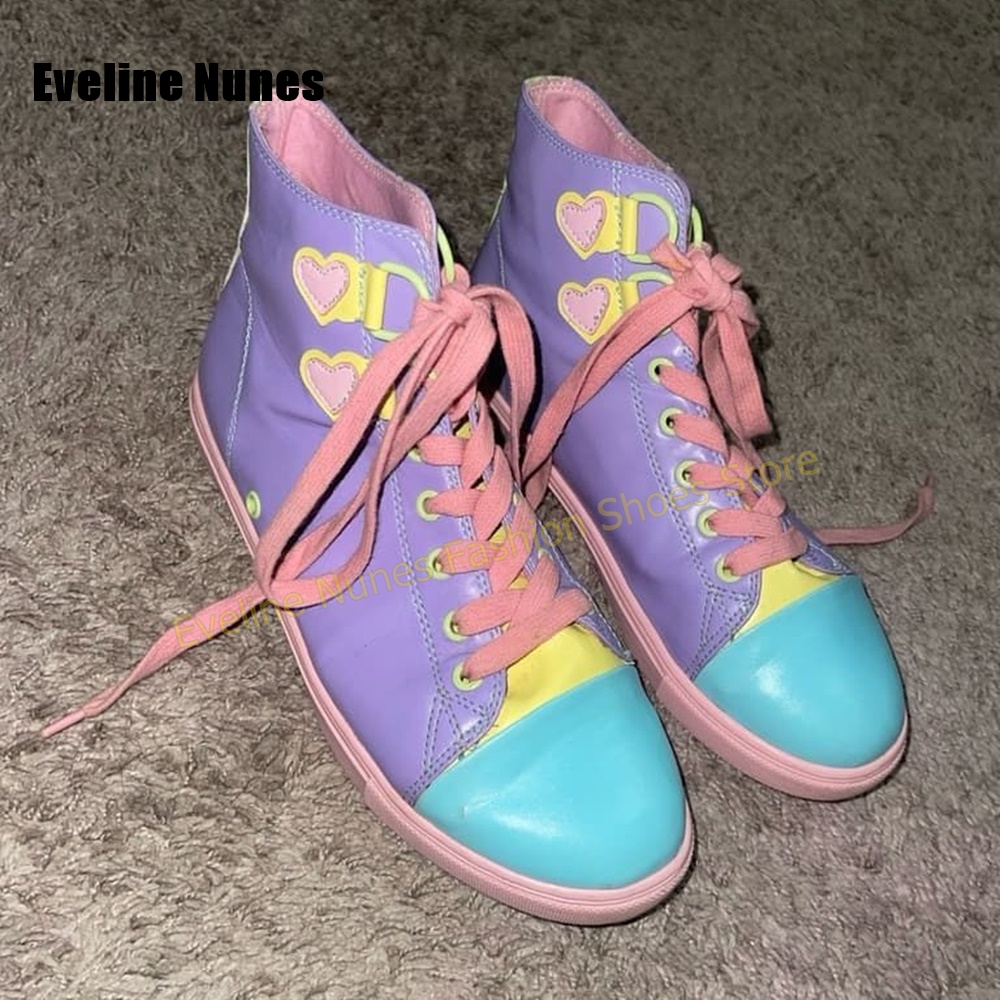 Y2K Girl Sweet High Top Sneake - Women Shoes Casual recension och pris