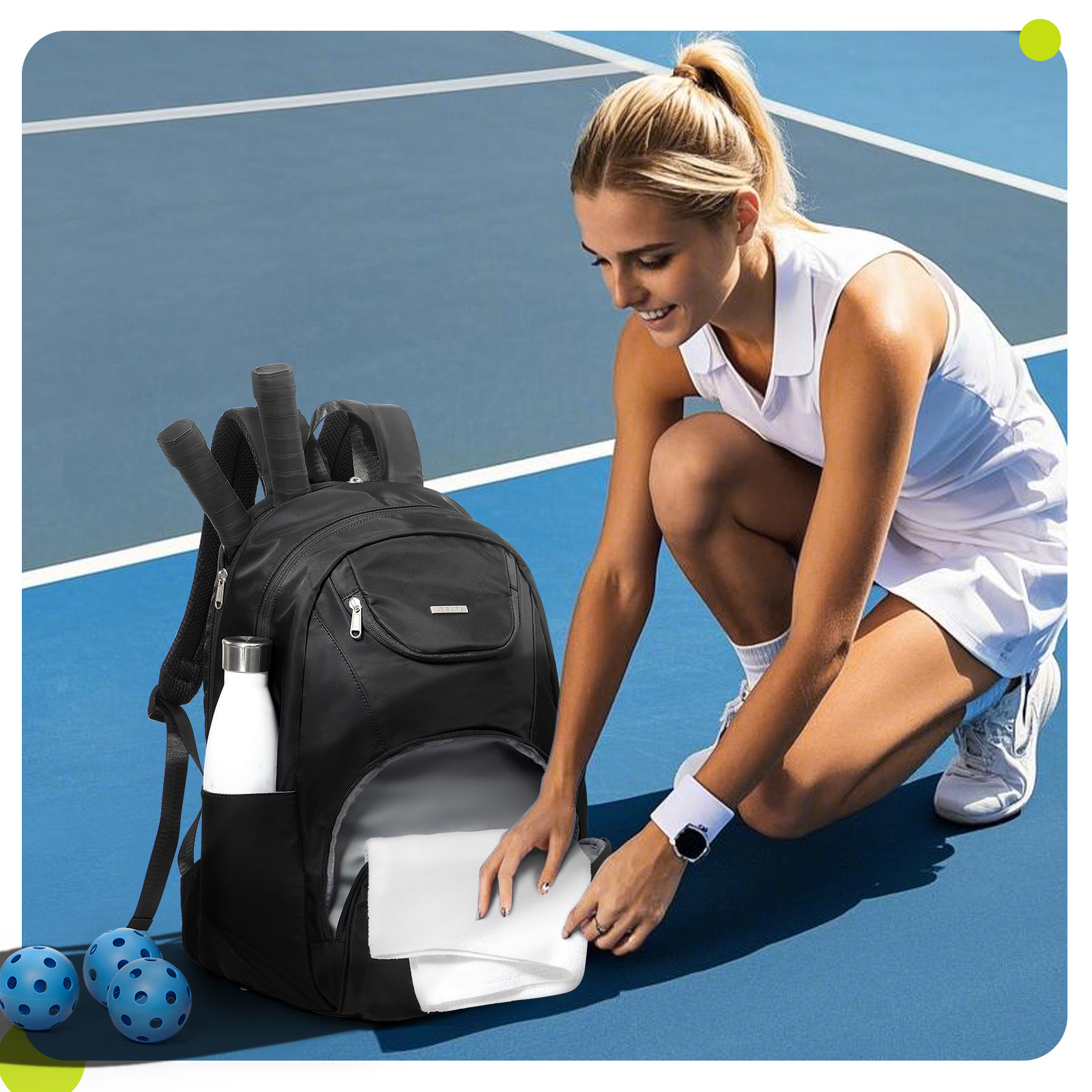 Tennis Bag Tennis Backpack 2 R - Women'S Shoes To Men'S recension och pris