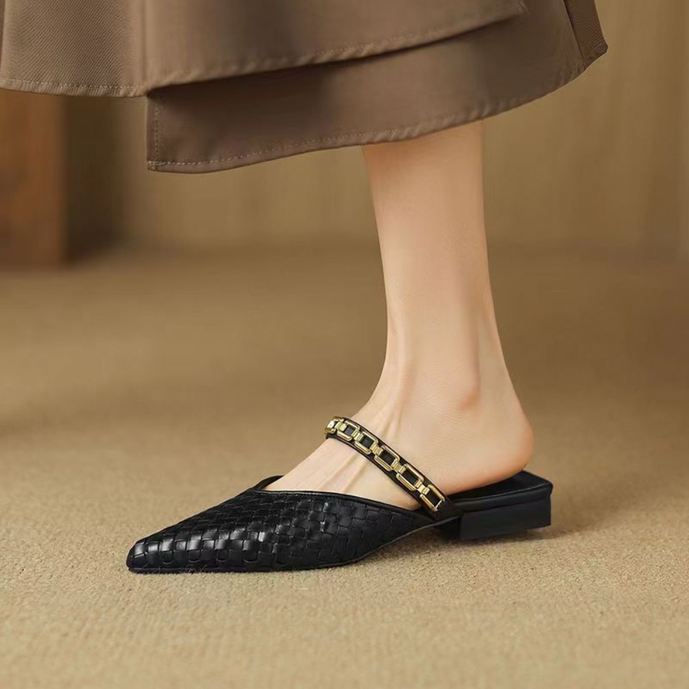 2026 New Retro Pointed Toe Sli - Women'S Shoes Clogs recension och pris