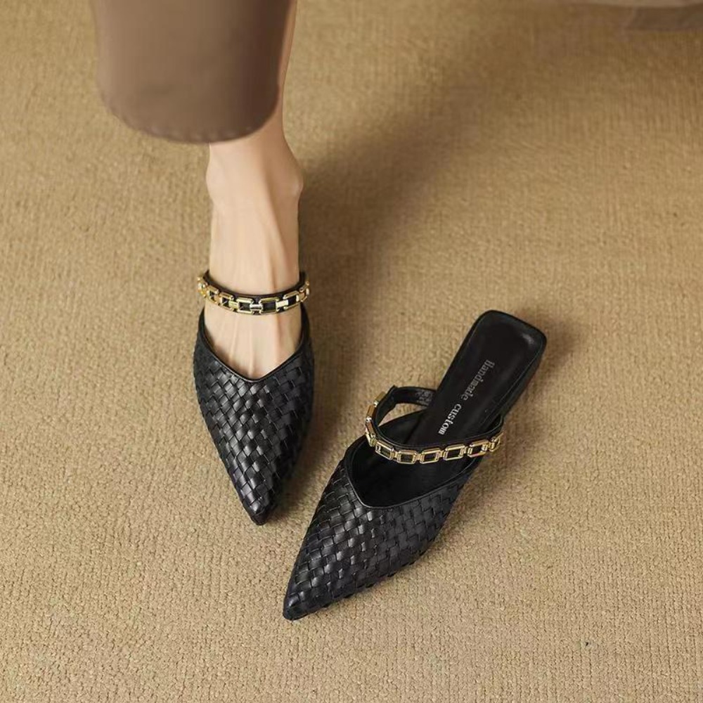 2026 New Retro Pointed Toe Sli - Women'S Shoes Clogs recension och pris