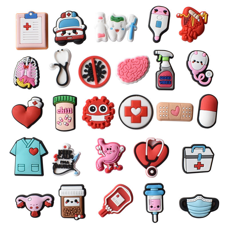 Nursing Shoe Charms for Crocs  - Women'S Shoes Crocs recension och pris
