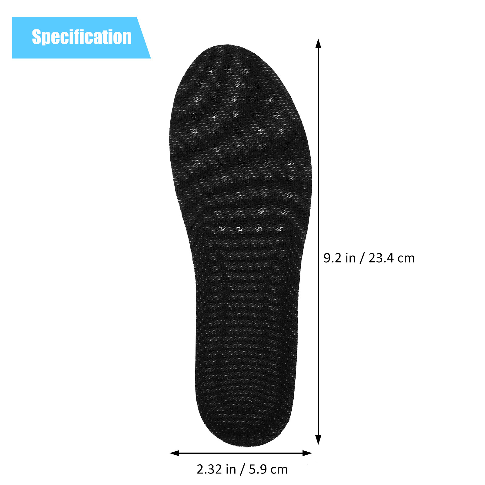 1Pair Deodorizing Shoe Insoles - Women'S Shoes For Standing All Day recension och pris