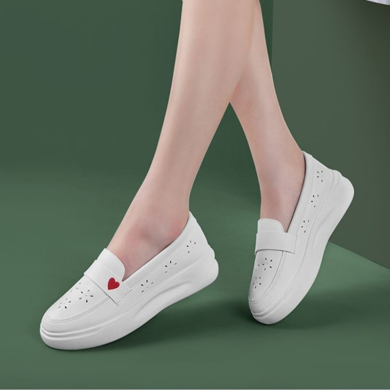Trendy Korean Platform Nurse S - Women'S Shoes For Standing All Day recension och pris