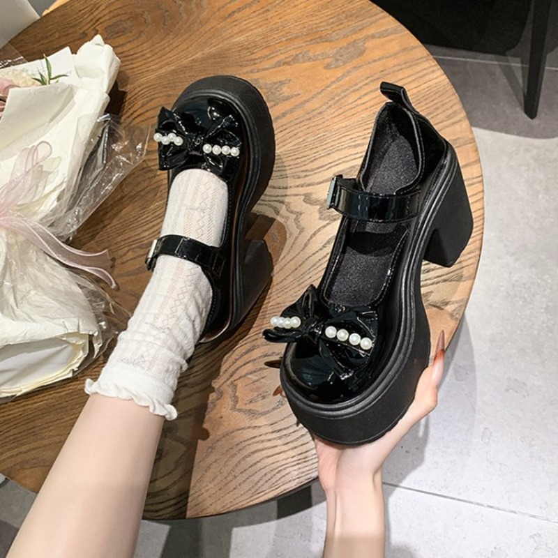 2026 Lolita Shoes Black Super  - Women Shoes Black recension och pris