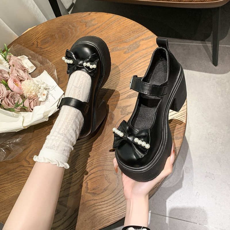 2026 Lolita Shoes Black Super  - Women Shoes Black recension och pris