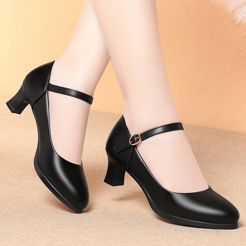 5cm Heels Flight Attendant Wor - Women'S Shoes For Standing All Day recension och pris