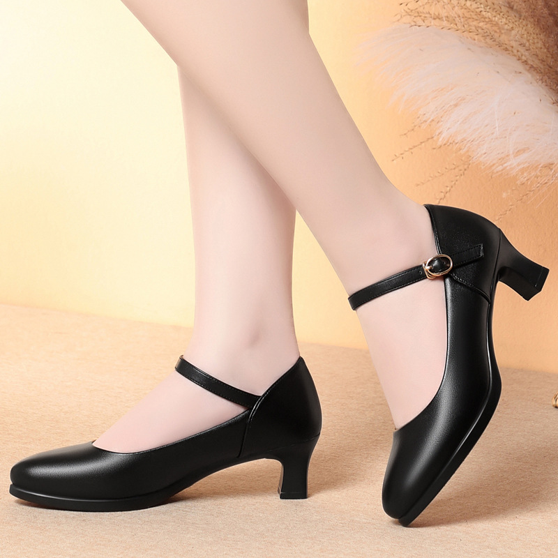 5cm Heels Flight Attendant Wor - Women'S Shoes For Standing All Day recension och pris
