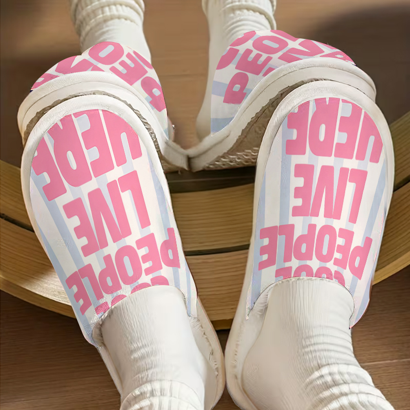 Cool Quote Luxury Plush Slippe - Women Shoes Quote recension och pris