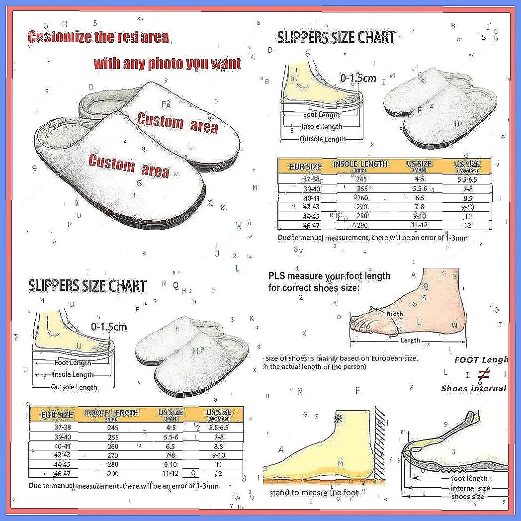 Custom Personalized Slippers f - Women Shoes Name recension och pris