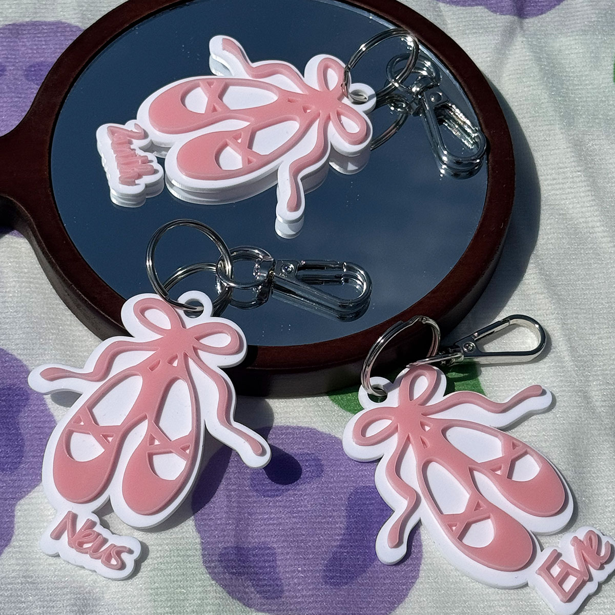 Custom Name Acrylic Keychain P - Women Shoes Name recension och pris