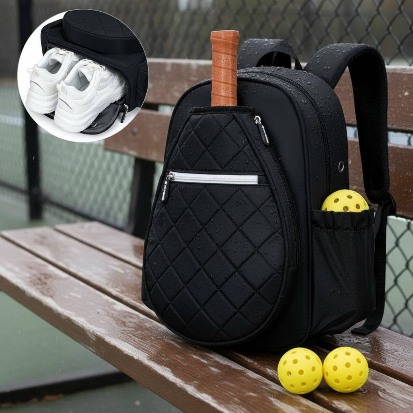 Quilted Pickleball Backpack Li - Women'S Shoes recension och pris