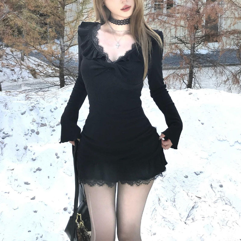 Sexy Hotsweet V-Neck Folds Dre - Women'S Shoes Louis Vuitton recension och pris