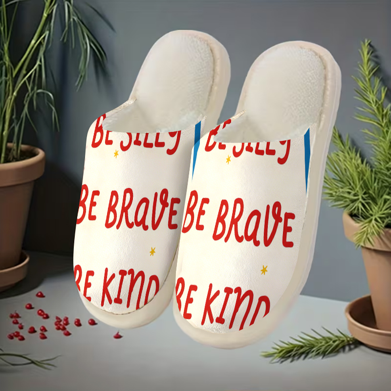 Kind Quote Luxury Plush Slippe - Women Shoes Quote recension och pris