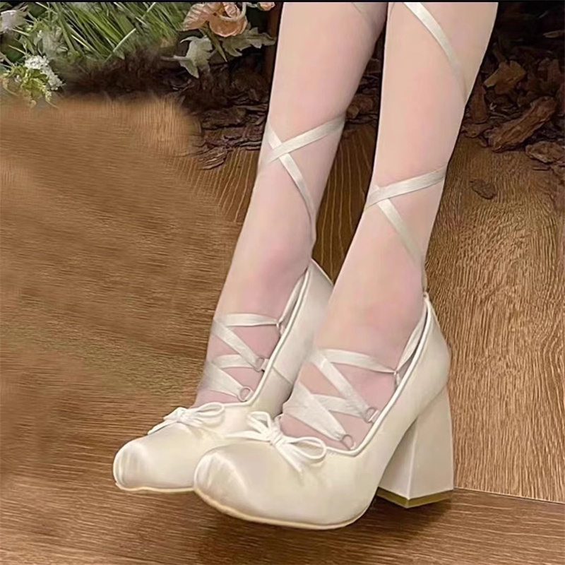 Silk Square Toe Women High Hee - Women'S Shoes Clogs recension och pris