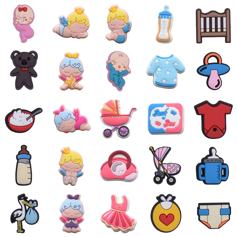 Newborn Shoe Charms for Crocs  - Women'S Shoes Crocs recension och pris
